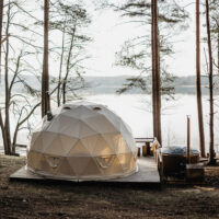 Glamping kupolas