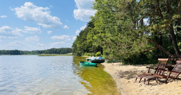Bebrusų ežero pakrantė Bebrusų ežero pakrantė