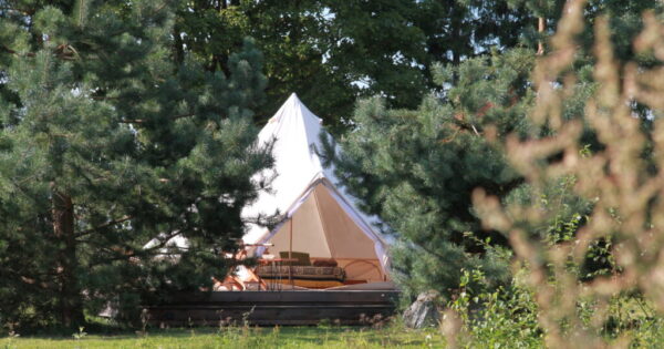 Casa de campo glamping palapinė Casa de campo glamping palapinė