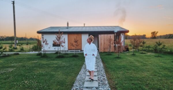 Namelis dviems su pirtimi Pamiškė Boutique SPA
