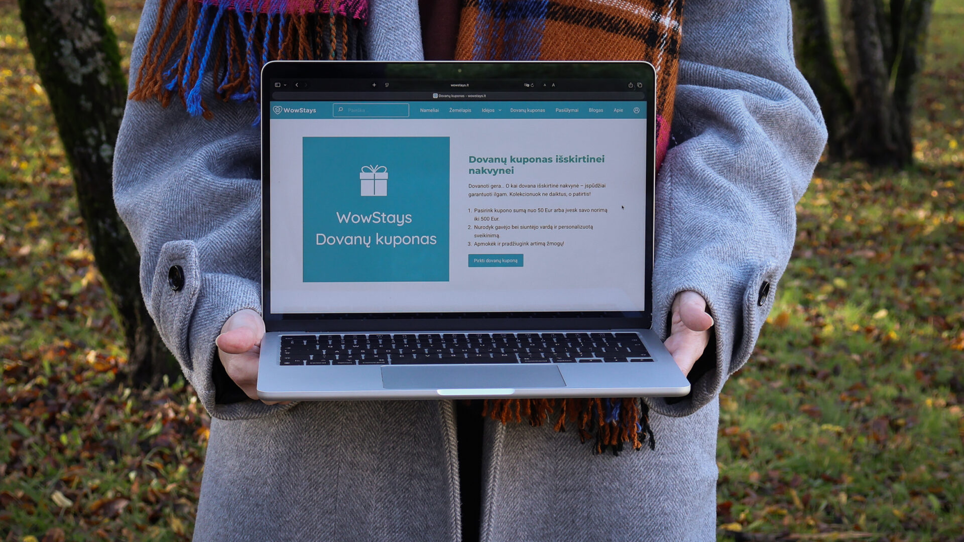 WowStays dovanų kuponas