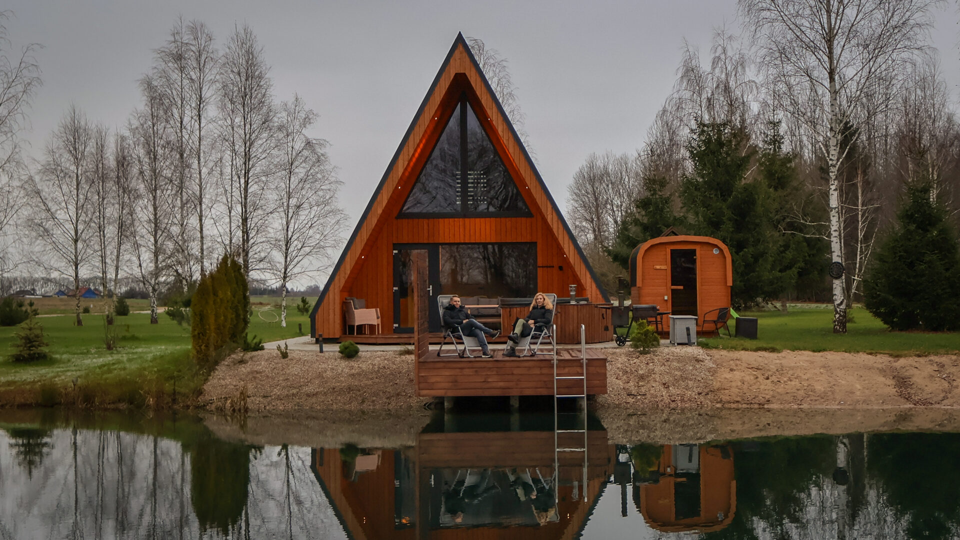 Namelis Euforija sodyboje Poilsio vingis