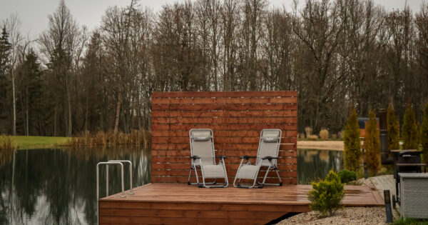 Namelis Euforija sodyboje Poilsio vingis