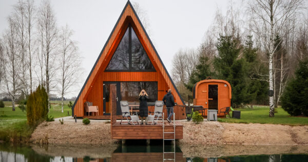 Namelis Euforija sodyboje Poilsio vingis