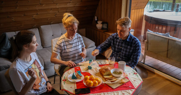 Namelis Euforija sodyboje Poilsio vingis