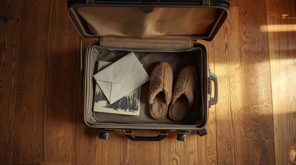 dovanų kuponas lagamine