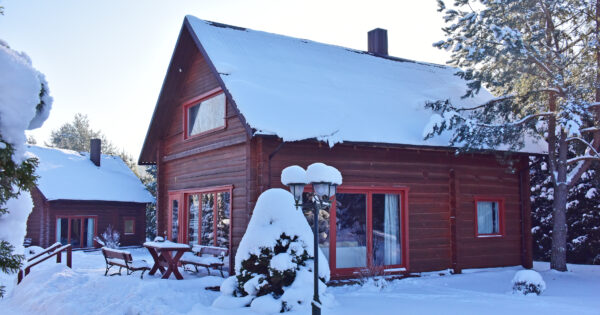 Rąstinis namelis su sūkurine vonia Aerodream Rąstinis namelis su sūkurine vonia Aerodream