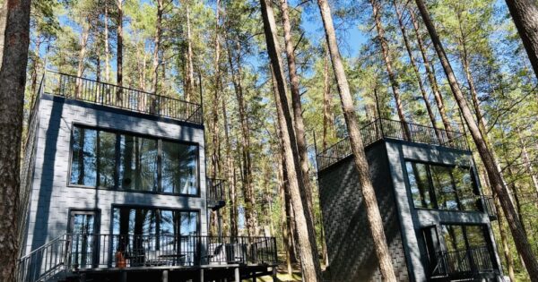 Nameliai Molėtų rajone Premium Forest Bungalow