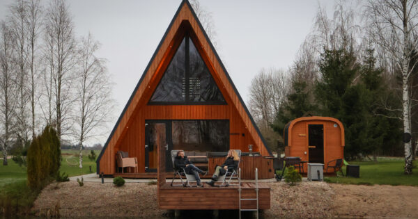 Išskirtinė nakvynės vieta Poilsio Vingis namelis Euforija