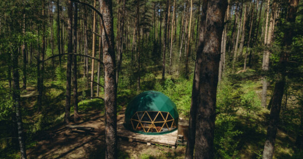 Laumės kupolas Asalnų stovyklavietė