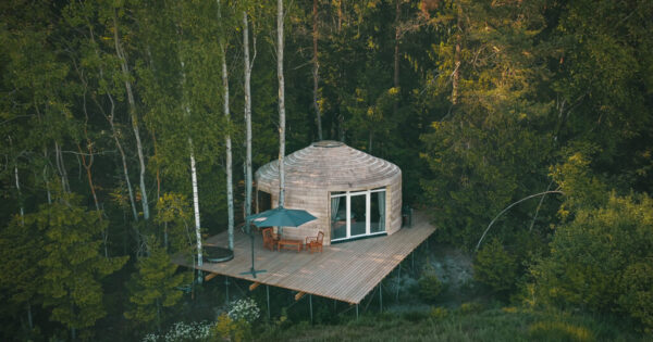 Gimtadienio idėja dviems Jurta by Nature Calls