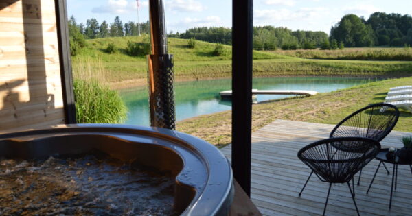 Sodyba su kubilu Vilkaviškio rajone Šeimos vila