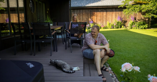 Pramogų namelis sodyboje Poilsio namelis